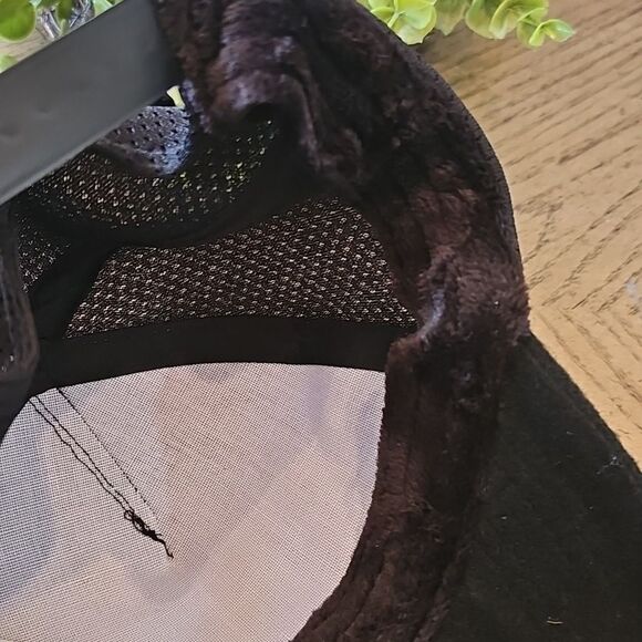 Mens plaid trucker hat NWT fleece insert - Picture 6 of 9